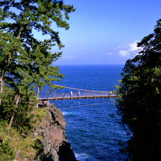 スリル満点の吊り橋に、美しい景色【城ヶ崎海岸】の観光スポット＆ランチ情報 