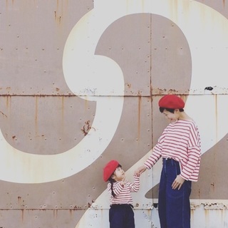 一度はやってみたい!並ぶと可愛い「親子リンクコーデ」をおさらい