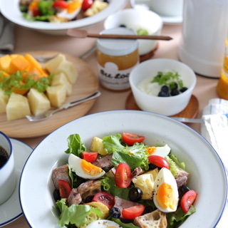 見た目も美味しく仕上げましょ♪《サラダ》の盛り付けテクニック