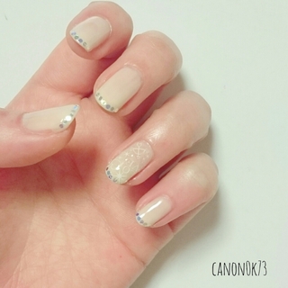 セルフネイルも簡単＊注目の【細フレンチ】で上品な手元に