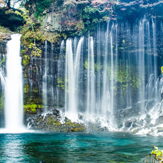 軽井沢だけじゃない!?全国にある【白糸の滝】マップ