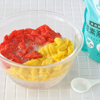 つけておくだけで簡単きれい【酸素系漂白剤】でつけ置き掃除のススメ