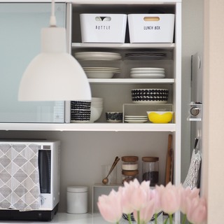 《無印良品・ニトリ・100円ショップ》のアイテムが活躍！「キッチン収納」を整える