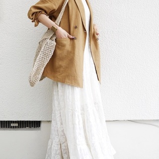 真夏のジャケットスタイル対策！涼し気に、でもきちんと見せるコーデ集