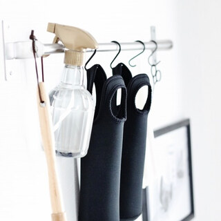 「置く」より「掛ける」が便利です♪キレイが続く『引っ掛け収納』のすすめ