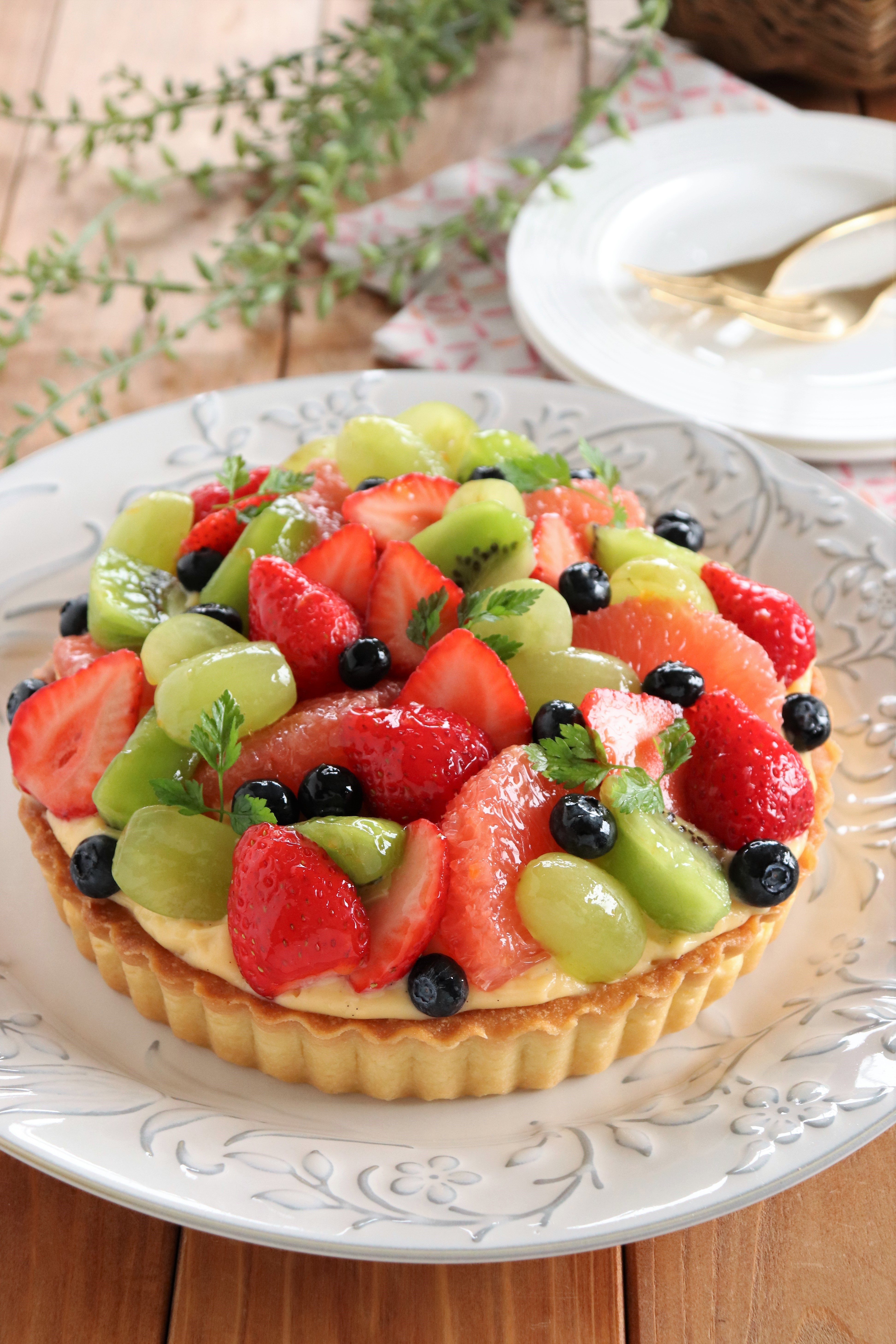 カラフルでおもてなしにも フルーツたっぷり のデザートを手作りしませんか キナリノ