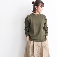 シンプルだけど手抜きに見えない 無地のロンt の着こなし 着回し参考帖 キナリノ