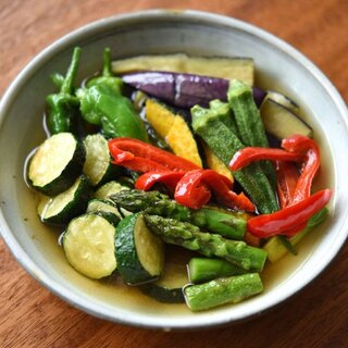 ”塩ゆで・素揚げ”で食べたい♪素材の味を生かした「野菜レシピ」