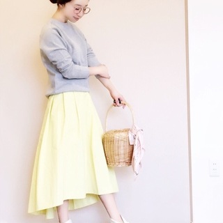 一枚でおしゃれ度グンとUP！「フィッシュテールスカート」コーデ集