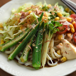 暑い時季にぴったり!おいしくてヘルシーな【サラダうどん&そうめんレシピ】