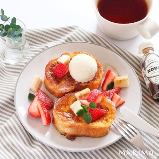 さく、ふわっ。幸せ気分になれる「フレンチトースト」のデザート系・おかず系レシピ