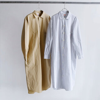 肌寒くなったら「長袖シャツワンピース」の出番＊ロングシーズン楽しむ着回し術