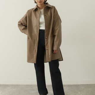 今年の冬はシンプルに、品よく。「レザー」で魅せる大人な着こなし