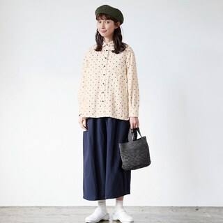 爽やか＆知的な印象になる【ネイビーのボトムス】コーディネート