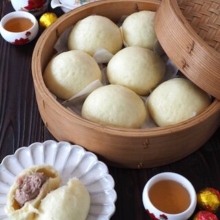 発酵なしで簡単・本格!ふわふわ「肉まん」の人気レシピ