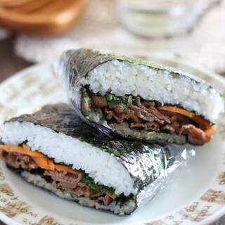 韓国発！簡単おにぎり【折りたたみキンパ】のレシピ