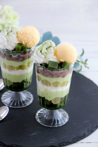 夏に食べたい おうちでつくる 簡単 和風パフェ キナリノ