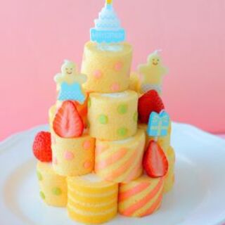 パーティーが盛り上がる「ロールケーキタワー」を手作りしよう！