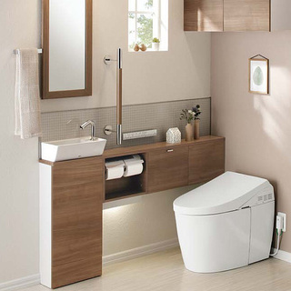 生活感のない、おしゃれな空間に。トイレを快適に整えるアイデア