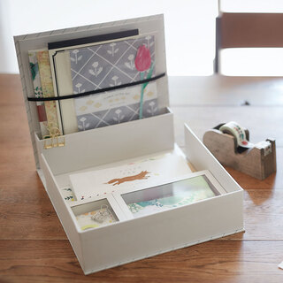 お手紙グッズを集めてつくる。素敵な「文箱」のある暮らし