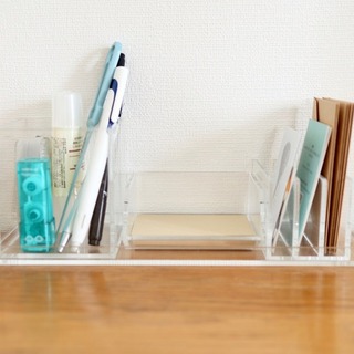 デスク周りで使いたい【無印良品】の収納グッズ