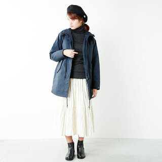 フレキシブルに着回せて便利♪ 「マウンテンパーカー」を使った秋コーデ