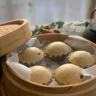 鍋で蒸しても、レンジでも♪「ホットケーキミックス」の蒸しパンレシピ