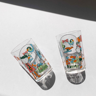 週の終わりは「サザエさんグラス」で乾杯