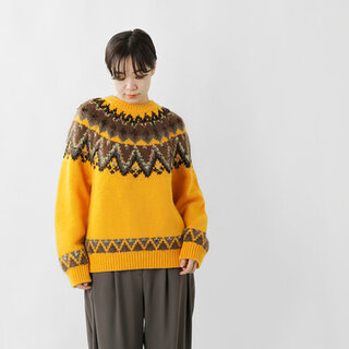コーデの主役に！秋冬に着たい【ノルディック柄】ニット