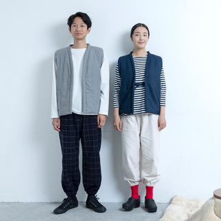 寒い季節のあったかアイテム。おしゃれな【半纏・ちゃんちゃんこ】