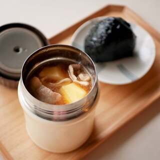 【防災レシピ】停電時の温かい食事に。｢スープジャー」を使って調理してみよう