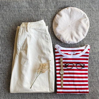 春コーデも頼れる
LAULHÈREのベレー帽