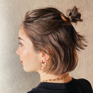 忙しい朝でも大丈夫◎大人可愛い「ボブ」の簡単ヘアアレンジ集