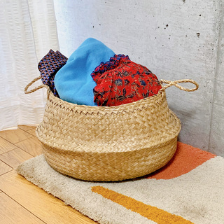 あれこれ入れてお部屋をスッキリ！イケアの2wayバスケットにお任せ