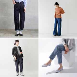 デニムパンツでつくるきれいめコーデ。選び方のコツとおすすめアイテム