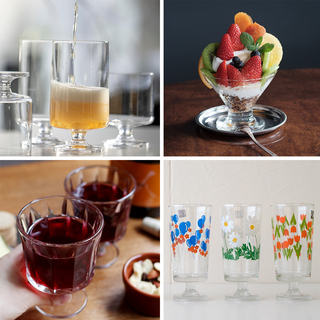 脚付きグラスでおうち時間を優雅に♪おしゃれなアイテム10選