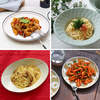 食卓が華やぐおしゃれな「パスタ皿」＆おすすめメニュー