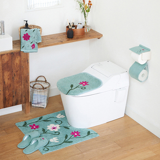 トイレファブリックで気分一新。新年を心地よく迎える空間づくり