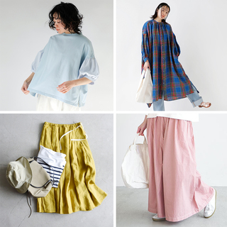 暑い日に使える！ナチュラル派さんの涼しげ春服