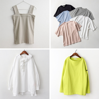 汗ばむ季節に備えて！先週の「トップス」ランキングTOP10