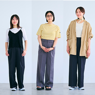 実際どうなの？キナリノブランド着用レビュー【ワイドスラックス編】