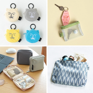 ポーチの使い分けがカギ！バッグの中身整理術