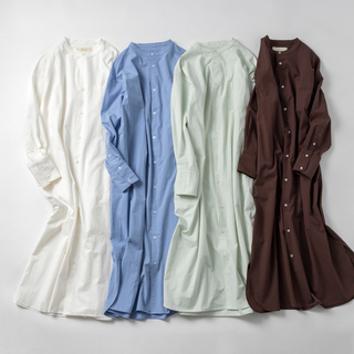 【身長別！着用レビュー】knrn.の新作「シャツワンピ」を試着してみました