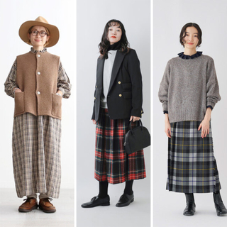 【大人のチェック柄コーデ】選び方と着こなしのコツ