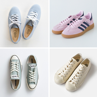 【色別・春スニーカー20選】今履きたい人気ブランドが大集合！