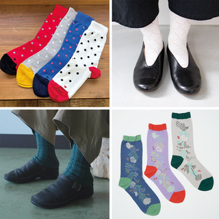 足元のおしゃれを楽しもう♪シューズ別【靴下105選】