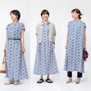 【キナリノ別注】PONT DE CHALONSのワンピースをスタッフが着てみました！