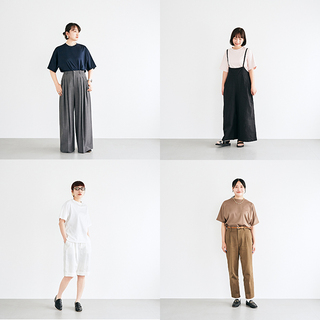 【ただいま試着中！】knrn.の「毎日のおともTシャツ」を身長別のスタッフがレビュー