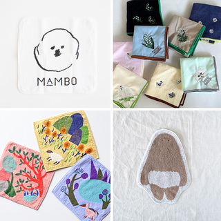 プチギフトにも◎ 何枚あってもいい！毎日の必需品《ハンカチ》図鑑  