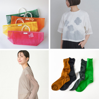 まだまだ暑いから【透け素材】を味方に！残暑のおしゃれ術